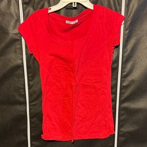 Vibrant Red Short Sleeve Women's Tee